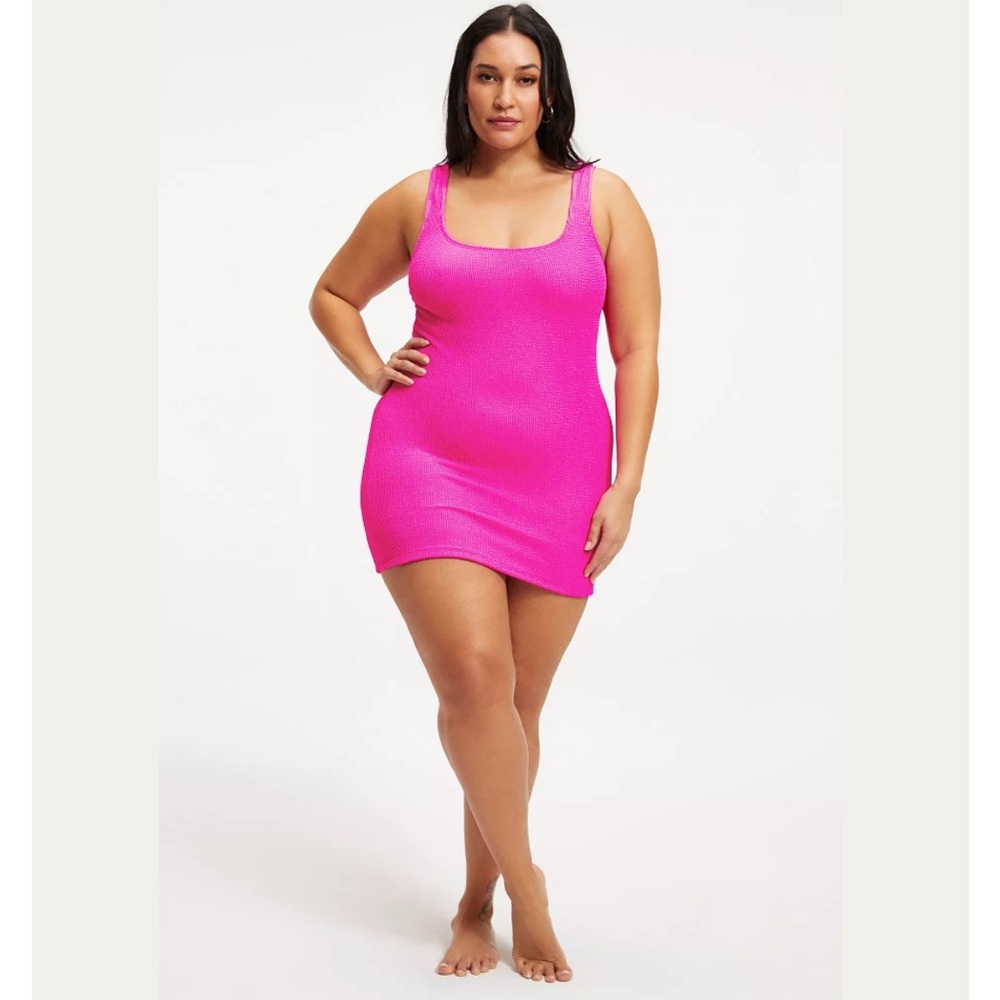 GOOD AMERICAN Always Fits Swim Cover Up Dress